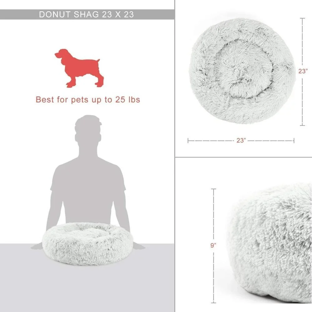 Comfy Calming & Self-Warming Bed for Cats & Dogs